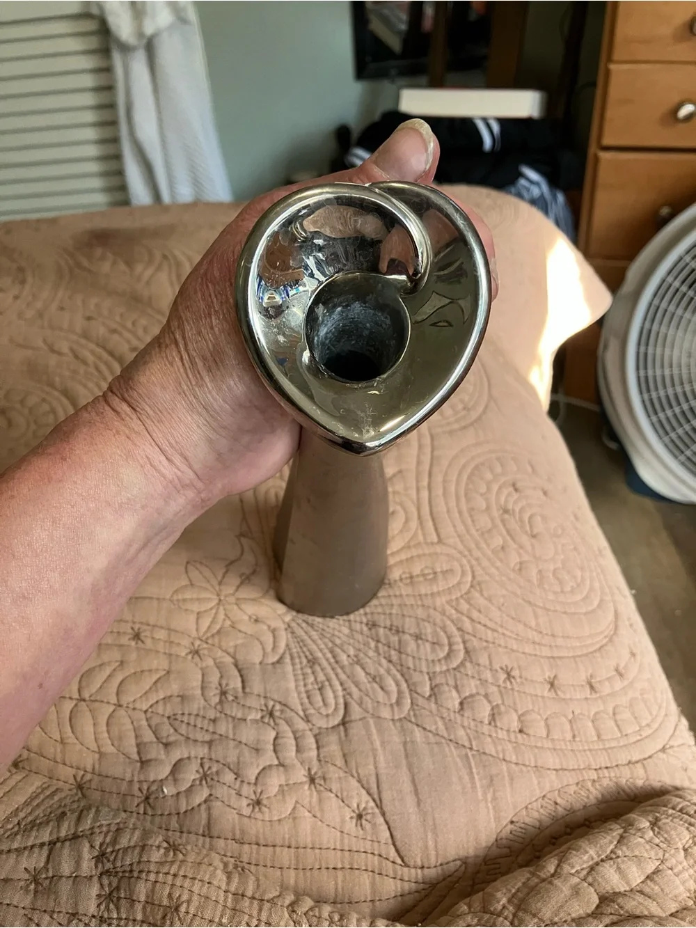 Vintage Bud Vase Styled After A Calla Lily